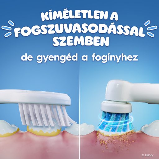 Oral-B D103 gyerek elek. fogkefe Vitality PRO Frozen II + útitok