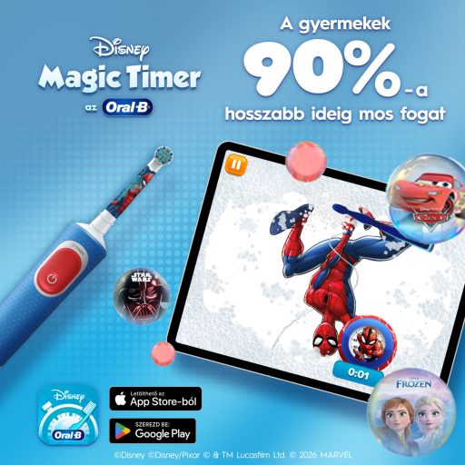 Oral-B D103 gyerek elek. fogkefe Vitality PRO Spiderman + útitok