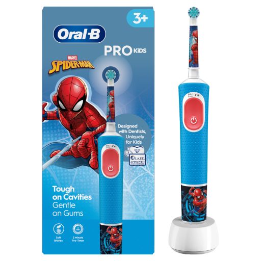 Oral-B Pro Kids Pókember Elektromos Fogkefe Braun Tervezéssel