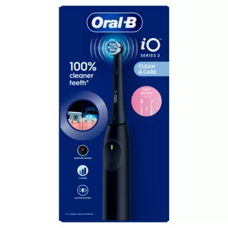 Oral-B iO 2 Elektromos Fogkefe, Éjfekete
