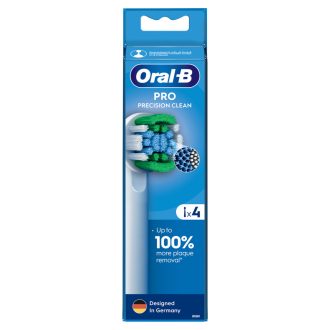   Oral-B EB20-4 elek. fogkefe pótfej 4db Precision Clean pótfej X-sörte