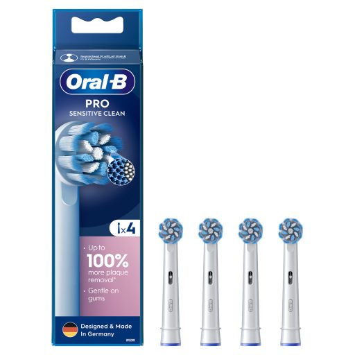Oral-B EB60-4 elek. fogkefe pótfej 4 db Sensi X-sörte