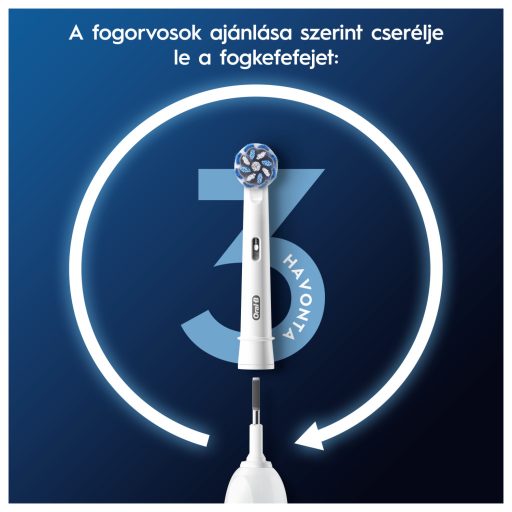 Oral-B EB60-4 elek. fogkefe pótfej 4 db Sensi X-sörte