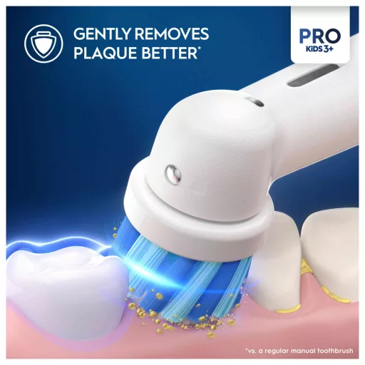 Oral-B Pro Kids Fogkefefej Pókember Figurákkal, 4 db