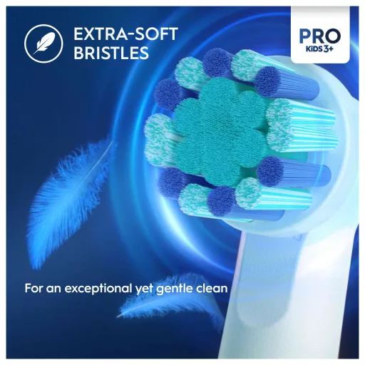 Oral-B Pro Kids Fogkefefej Pókember Figurákkal, 4 db