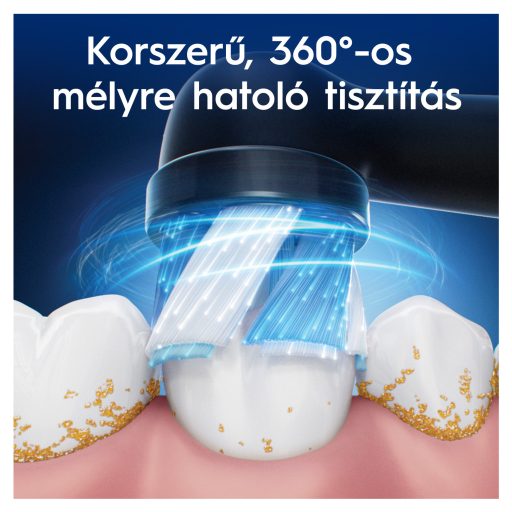 Oral-B iO elek. fogkefe pótfej 4db Ultimate Clean Black