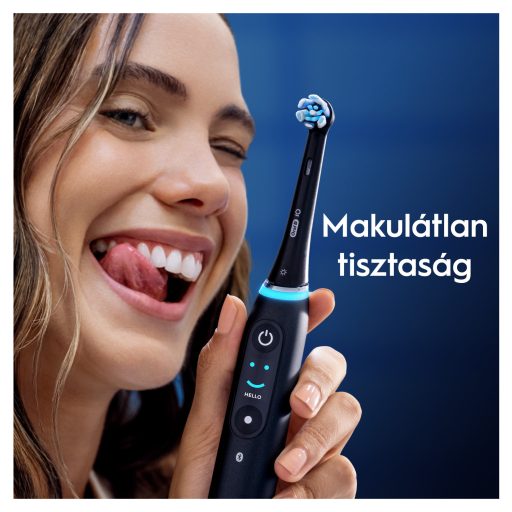 Oral-B iO elek. fogkefe pótfej 4db Ultimate Clean Black