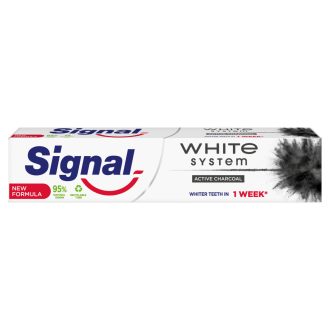 Signal White System Charcoal fogkrém 75 ml