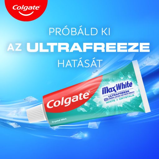 Colgate Max White White + Crystals fogkrém 75ml
