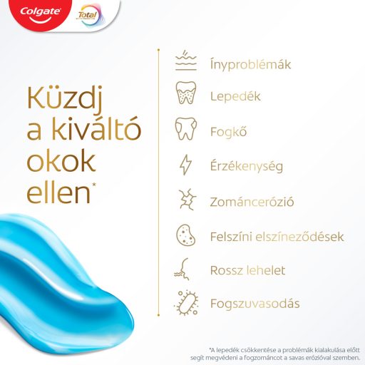 Colgate Total Whitening fogfehérítő fogkrém 75 ml