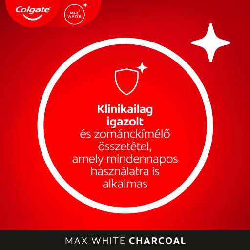 Colgate Max White Charcoal fogfehérítő fogkrém 75 ml
