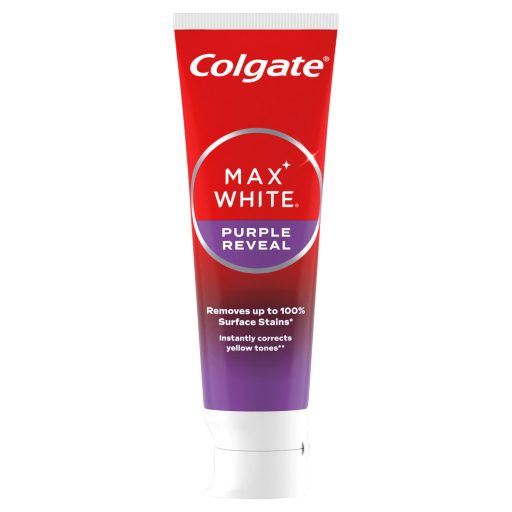Colgate Max White Purple Reveal fogfehérítő fogkrém 75 ml