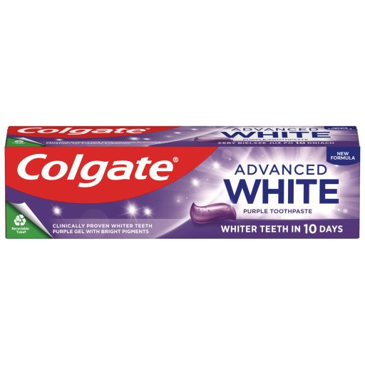 Colgate® Advanced White Purple fogfehérítő fogkrém 75 ml