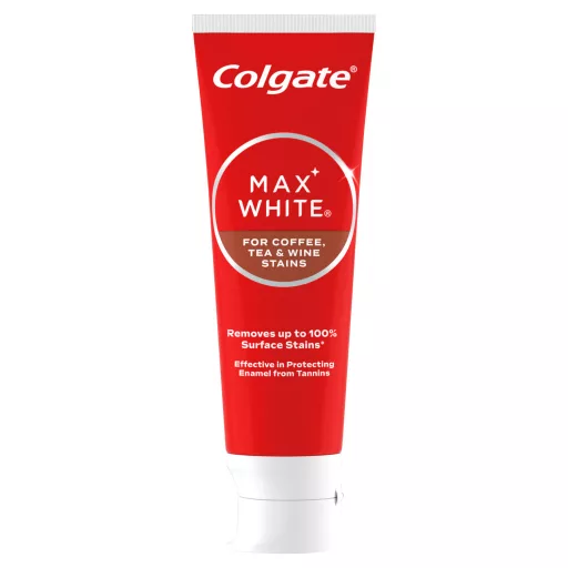 Colgate Max White For Coffee, Tea & Wine Fogfehérítő Fogkrém 75ml