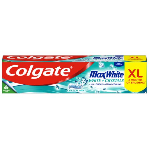 Colgate Max White White Crystals fogfehérítő fogkrém 125 ml