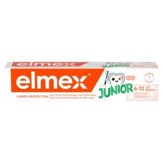 elmex Junior gyerek fogkrém 6-12 éves gyermekeknek 75 ml