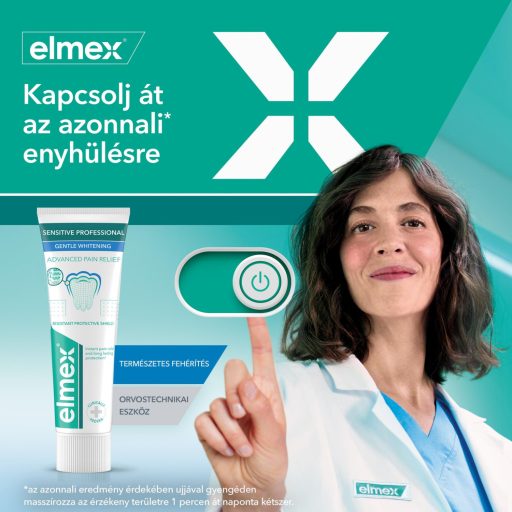 elmex Sensitive Professional Whitening fogkrém érzékeny fogakra 75 ml