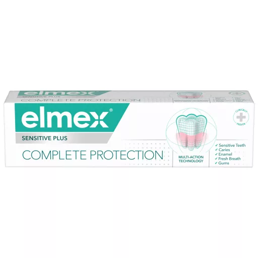 elmex Sensitive Plus Complete Protection fogkrém érzékeny fogakra 75 ml
