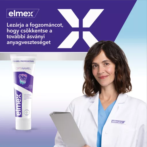 elmex® Professional Opti-namel fogkrém a fogzománc védelmére 75 ml