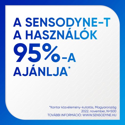 Sensodyne Extra Whitening fluoridos fogkrém 75 ml