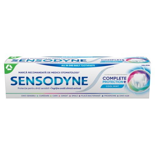 Sensodyne Complete Protection+ Cool Mint fluoridos fogkrém 75 ml