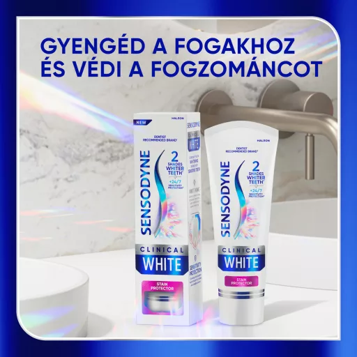 Sensodyne Clinical White fluoridos fogkrém 75 ml