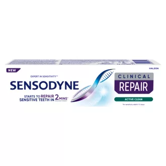   Sensodyne Clinical Repair Active Clean fluoridos fogkrém 75 ml 