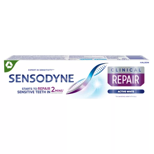 Sensodyne Clinical Repair Active White fluoridos fogkrém 75 ml 