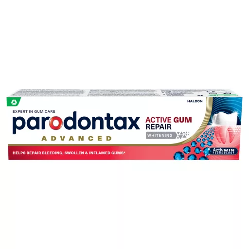 Parodontax Advanced Active Gum Repair Whitening fluoridos fogkrém 75 ml