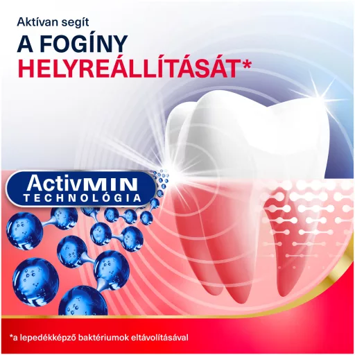 Parodontax Advanced Active Gum Repair Whitening fluoridos fogkrém 75 ml