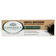 L'Angelica fogkrém 75ml fehérítés aktív Szénnel