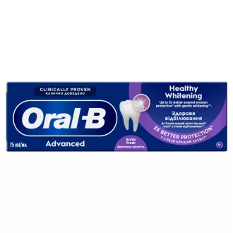   Oral-B Advanced Healthy Whitening Arctic Fresh Fogkrém, 75 ml