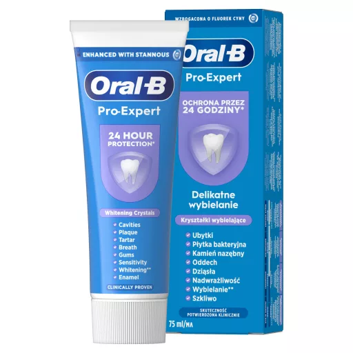 Oral-B Pro-Expert Gentle Whitening Fogkrém, 75 ml
