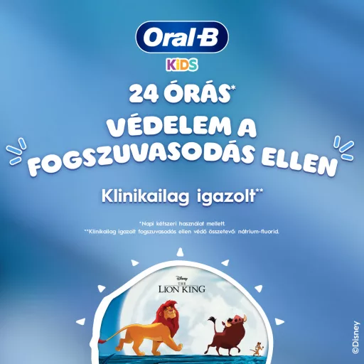 Oral-B Kids 6 Éves Gyermekeknek, Az Oroszlánkirály Fogkrém, Nátrium-fluoriddal, ml
