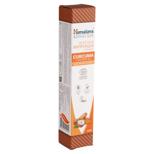 Himalaya fogkrém 75ml Botanique natúr kurkumás fehérítő, lepedékeltávolító