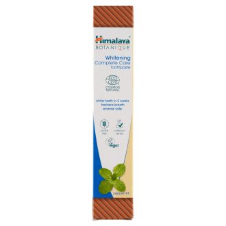   Himalaya fogkrém 75ml Botanique natúr fehérítő teljes körű védelmet biztosító borsmentás