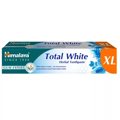 Himalaya fogkrém 100ml Total White fogfehérítő gyógynövényes