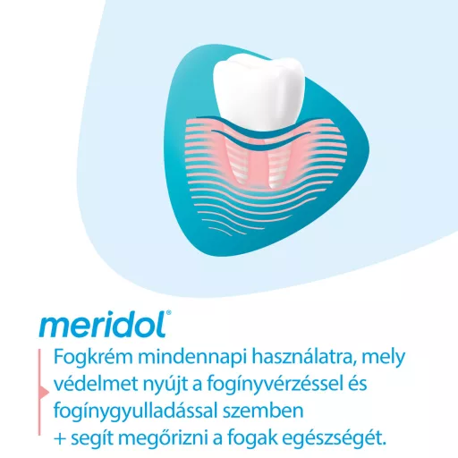 meridol Gum Protection fogkrém az íny védelmére és ínyvérzés ellen 75 ml
