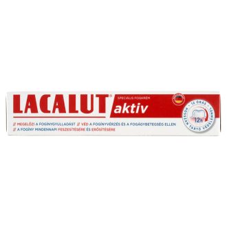 Lacalut aktiv speciális fogkrém 75 ml