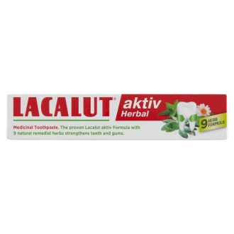 Lacalut fogkrém 75ml Aktiv Herbal