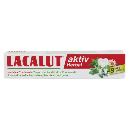 Lacalut fogkrém 75ml Aktiv Herbal