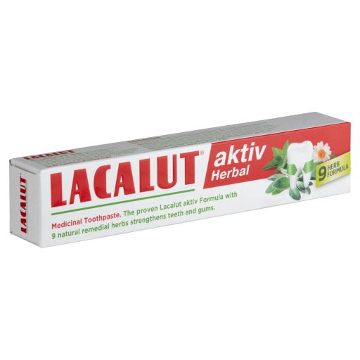 Lacalut fogkrém 75ml Aktiv Herbal