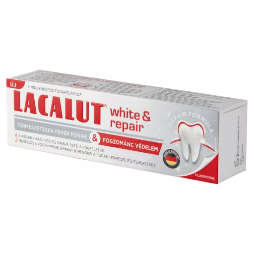 Lacalut fogkrém 75ml white & repair