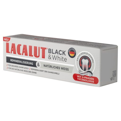 Lacalut Black & White fogkrém 75 ml