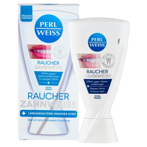 Perlweiss Fogfehérítő gél dohányosoknak 50ml