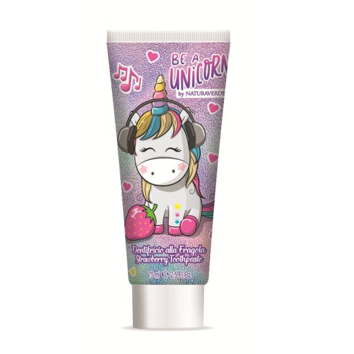 Naturaverde fogkrém 75ml Unikornis epres