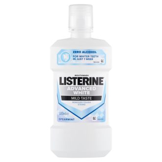 Listerine Advanced White Mild Taste szájvíz 500 ml