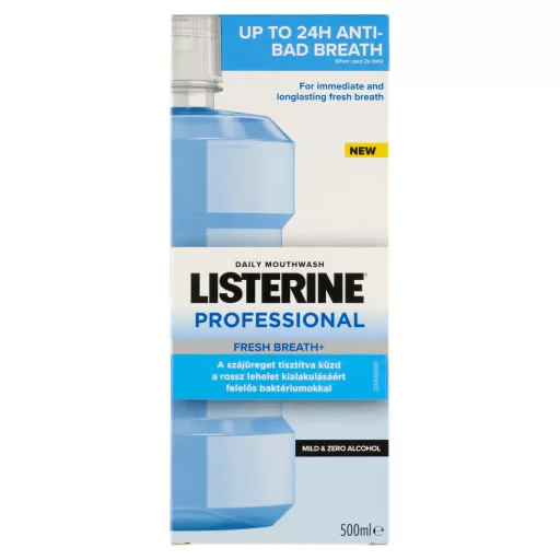 Listerine szájvíz 500ml Professional Fresh Breath+