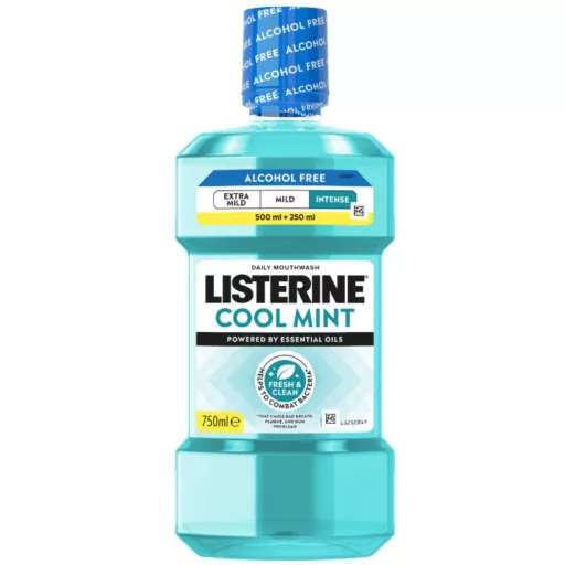 Listerine szájvíz 750ml Cool Mint Intense