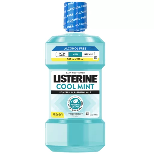 Listerine szájvíz 750ml Cooltmint Mild Taste